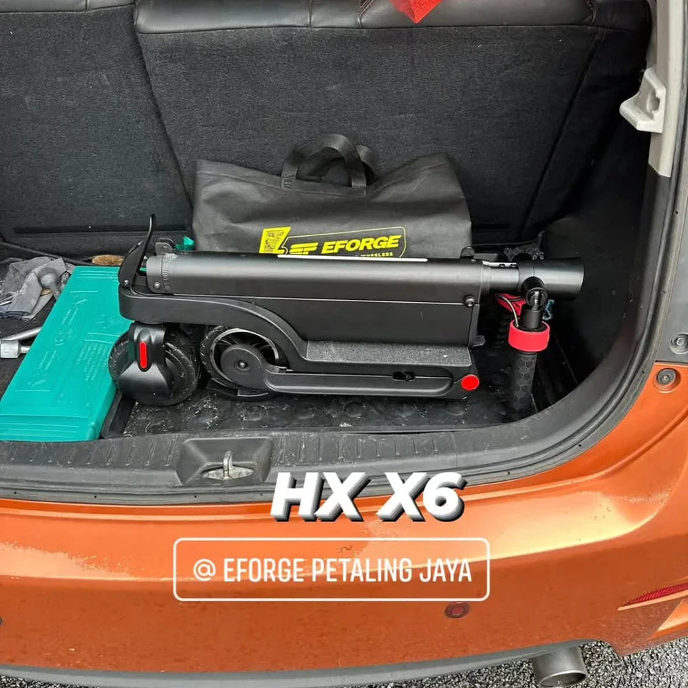 HX X6 Electric Backpack Scooter for Teens + Extra Battery