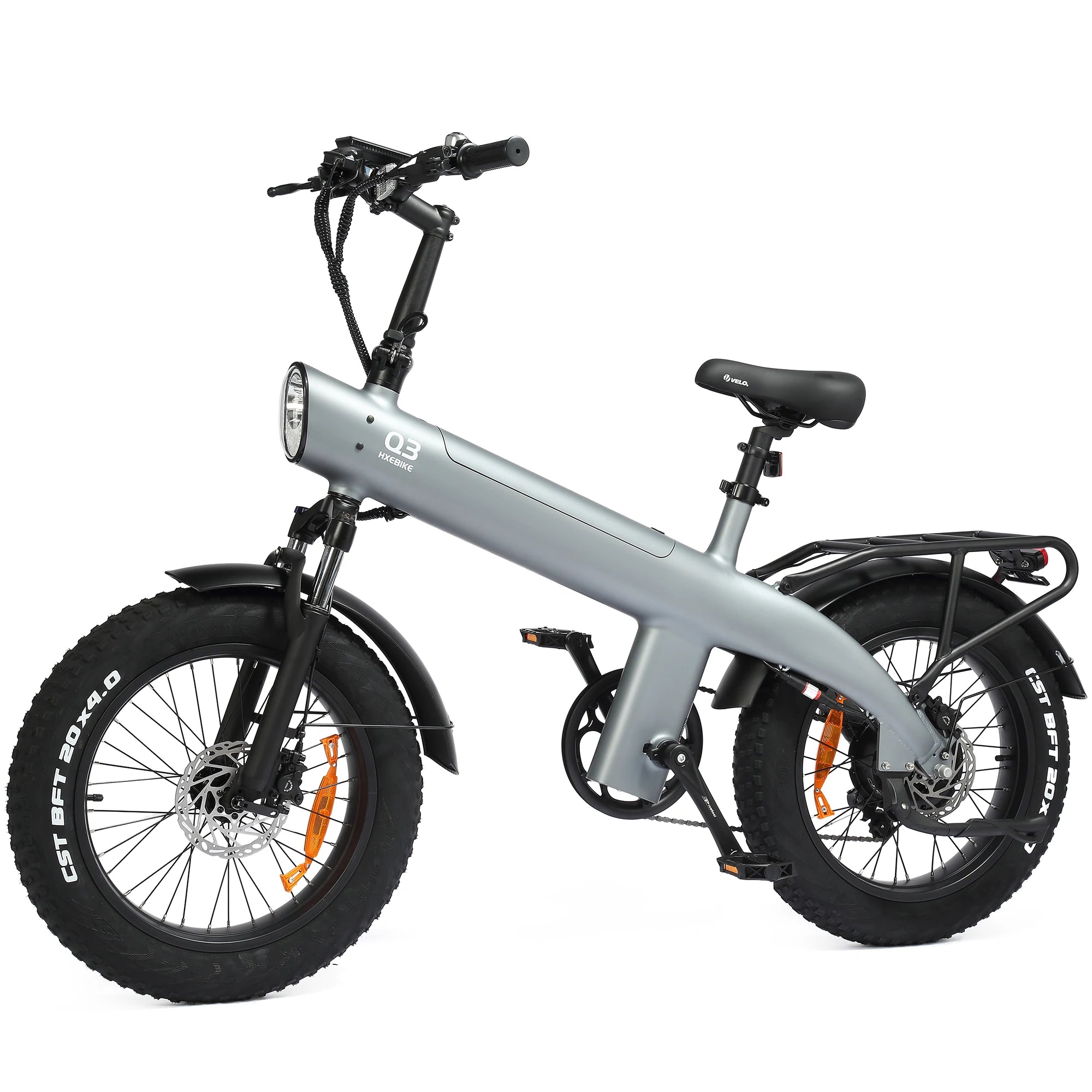 HX Q3 2000W Fat Tire All-terrain Electric Bike-with free fender and rear rack HX Q3 2000W Fat Tire All-terrain Electric Bike-with free fender and rear rack