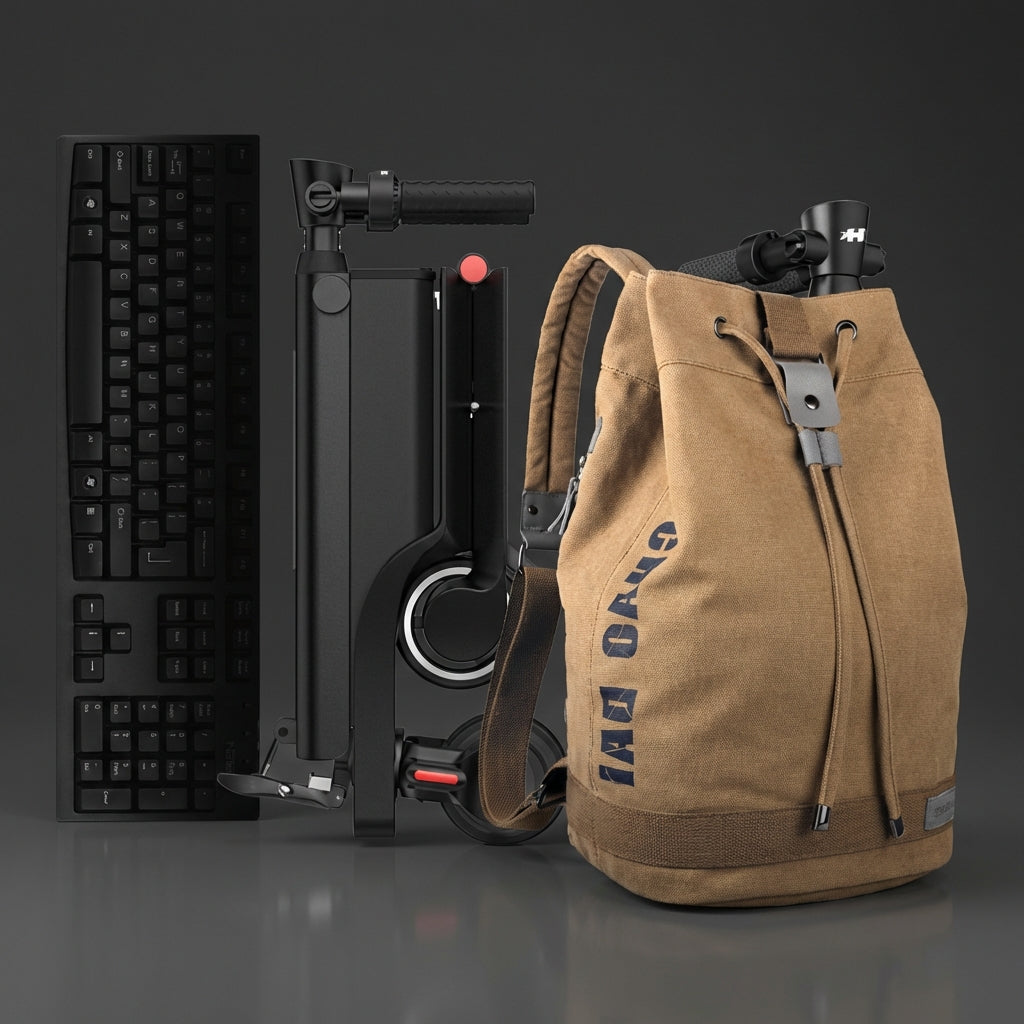 HX X6 Electric Backpack Scooter for Teens + Extra Battery