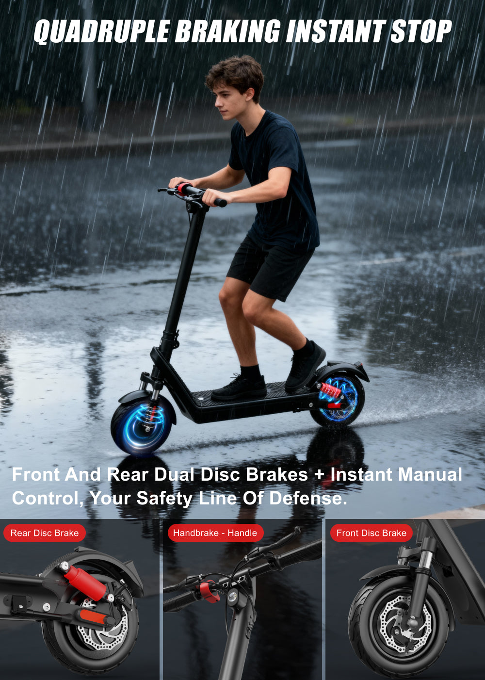 HX X9 Electric Scooter | Foldable, Removable Battery, 25 MPH, 62