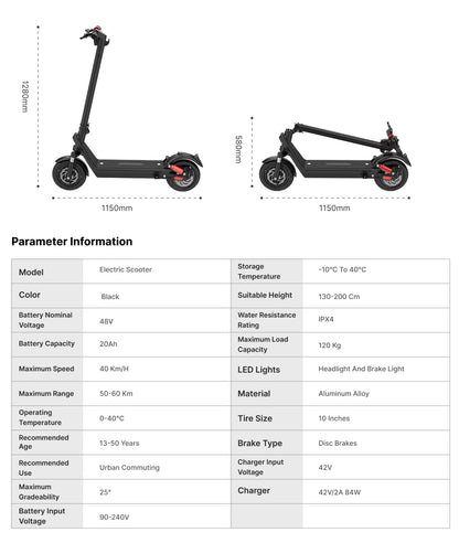 HX X9B Electric Scooter