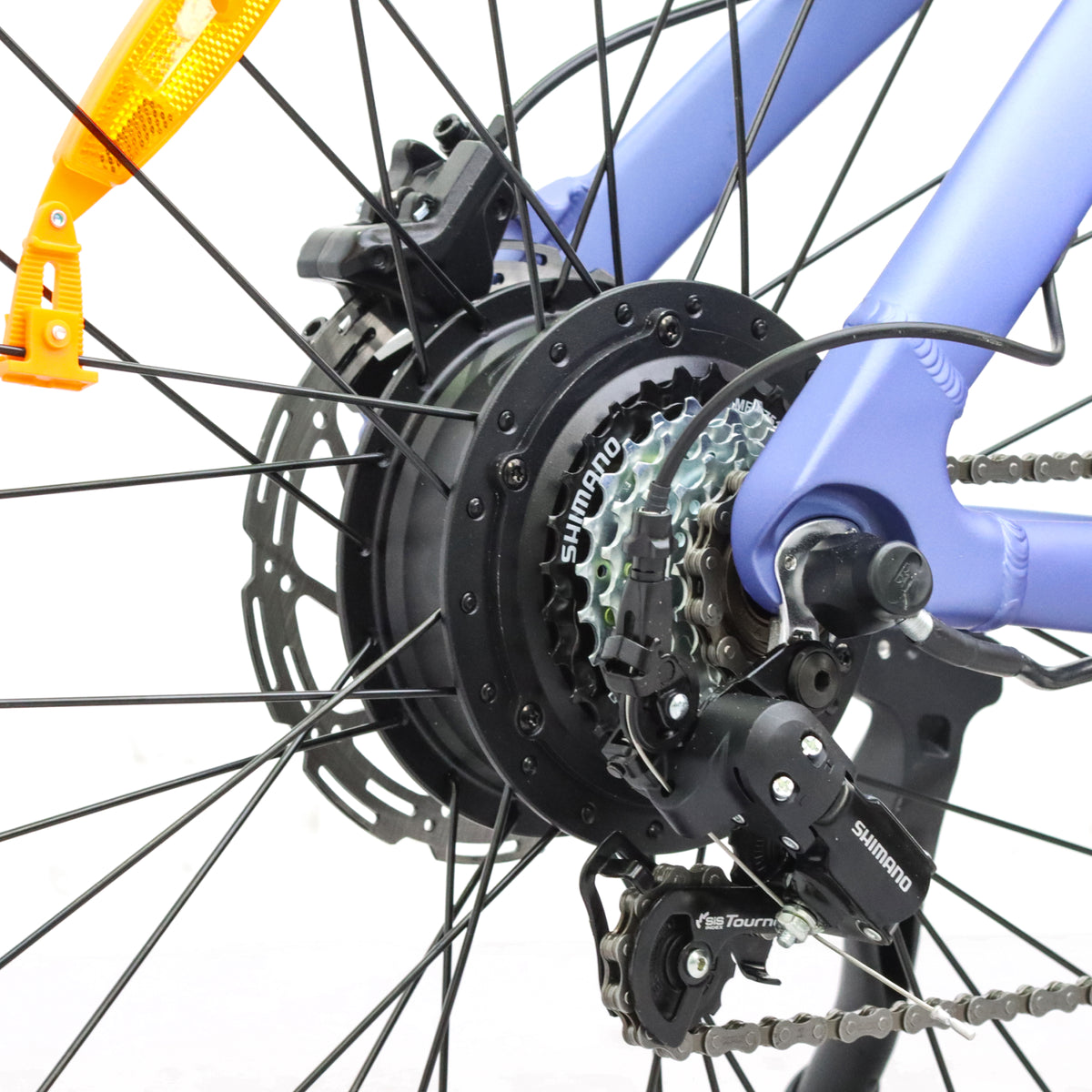 Shimano 7-speed gearing