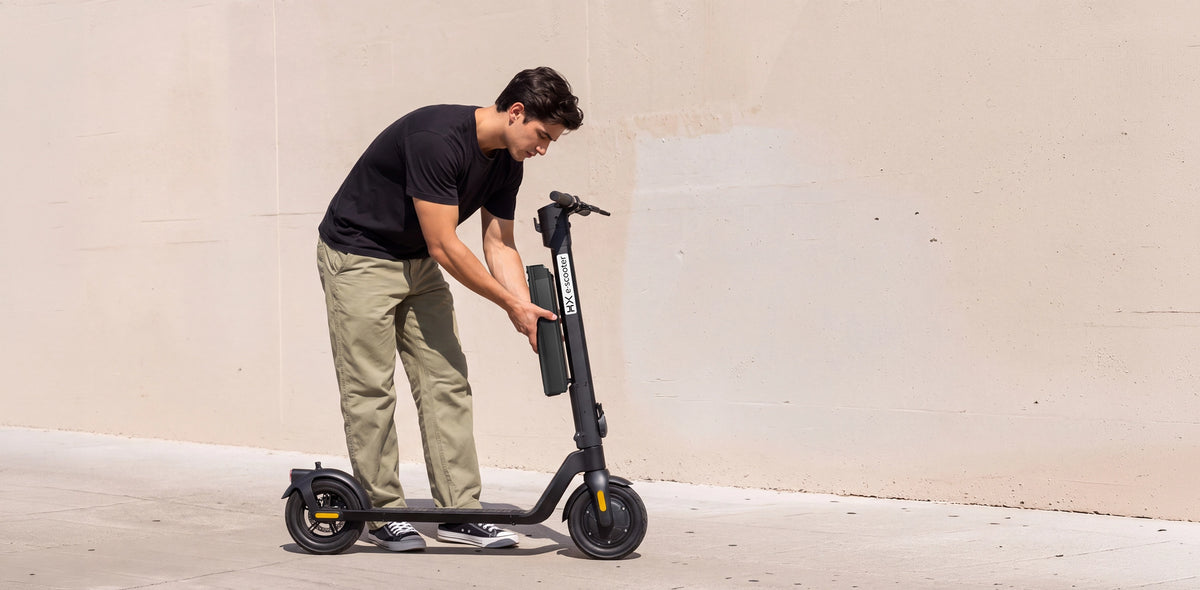 HX D01 electric scooter