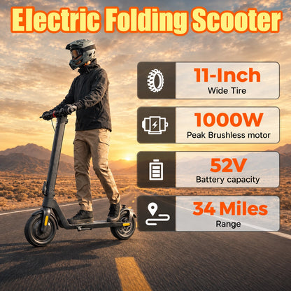 HX D01 Foldable Electric Scooter