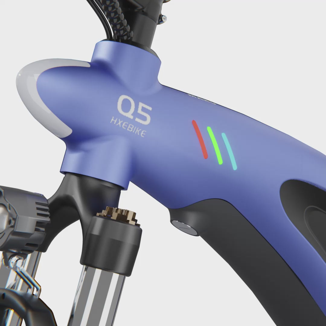 Load video: <p>Designed for all-terrain riding, the breathing light delivers subtle visual cues that support awareness and control, wherever the trail takes you.</p>